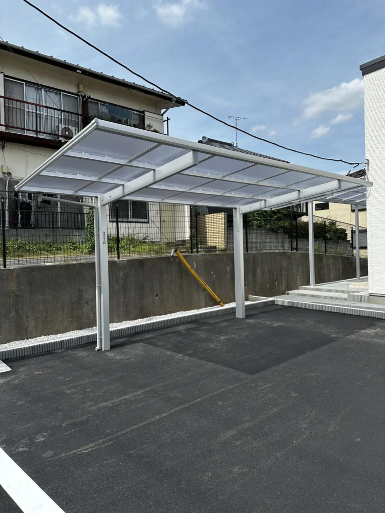 YKKサイクルポート「エフルージュFIRSTミニ」を設置した駐輪スペース2